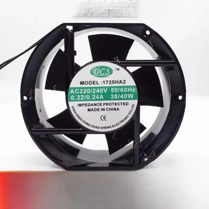 

N ДЛЯ DCS 1725HA2 AC220/240 В 0,22/0,24 А 38 Вт/40 Вт 17 см металлический охлаждающий вентилятор