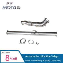 Wholesale Exhaust downpipe with midpipe for Toyota Yaris GR 2020