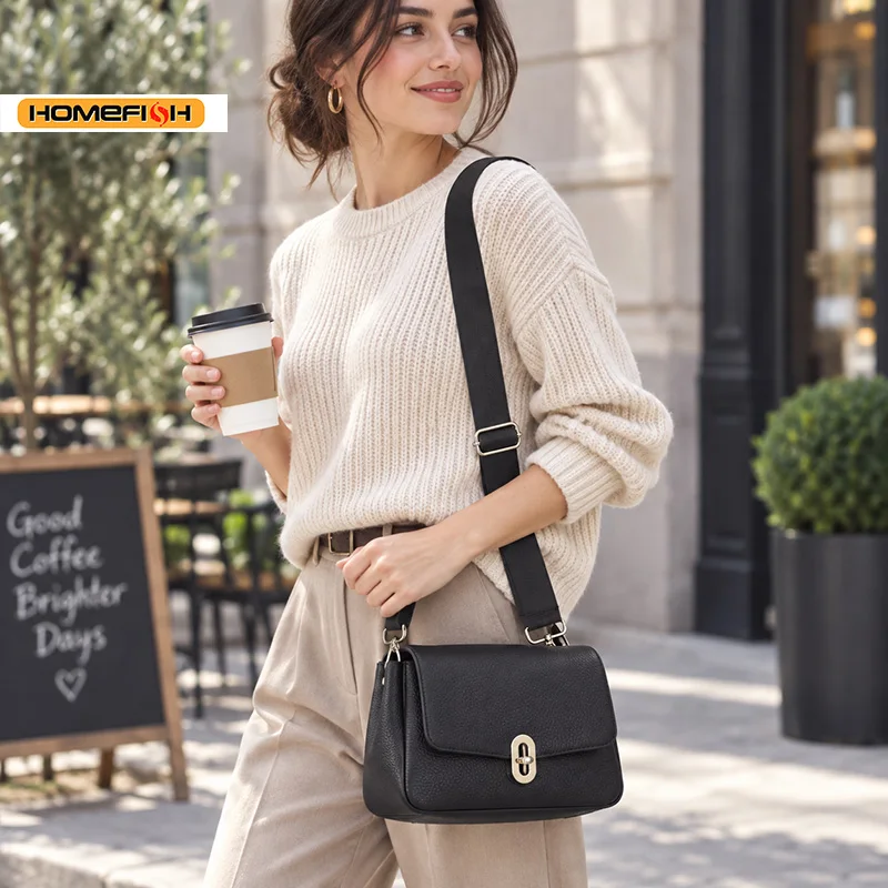HOMEFISH 80‑120CM Adjustable Bag Shoulder Strap Replacement For Briefcase Crossbody Bag Black Bag Accessories For Men Women