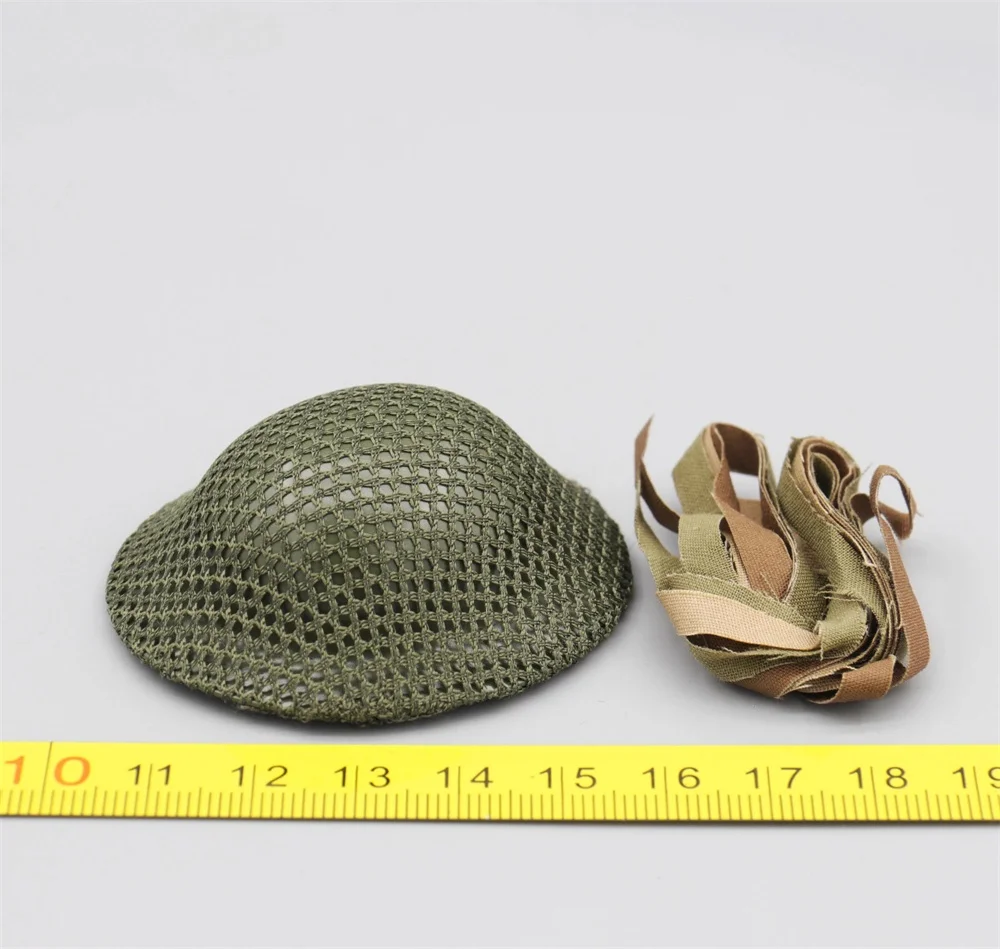 

1/6 UJINDOU UD9042 The British Soldier Doll Army Machine Gunner Mini Toys Model Helmet with Inner Net Shovel Not Real For DIY