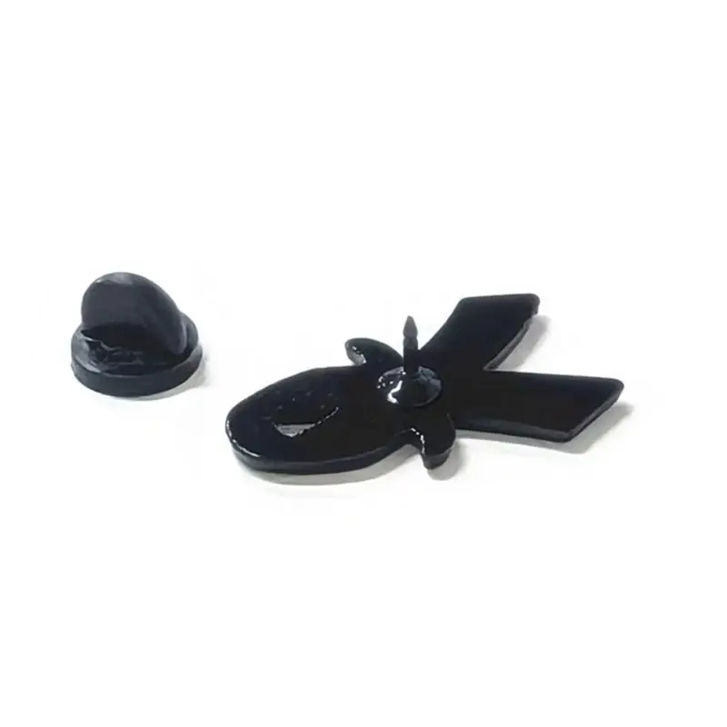 652f Pin broche fita azul elegante para acessórios casual negócios