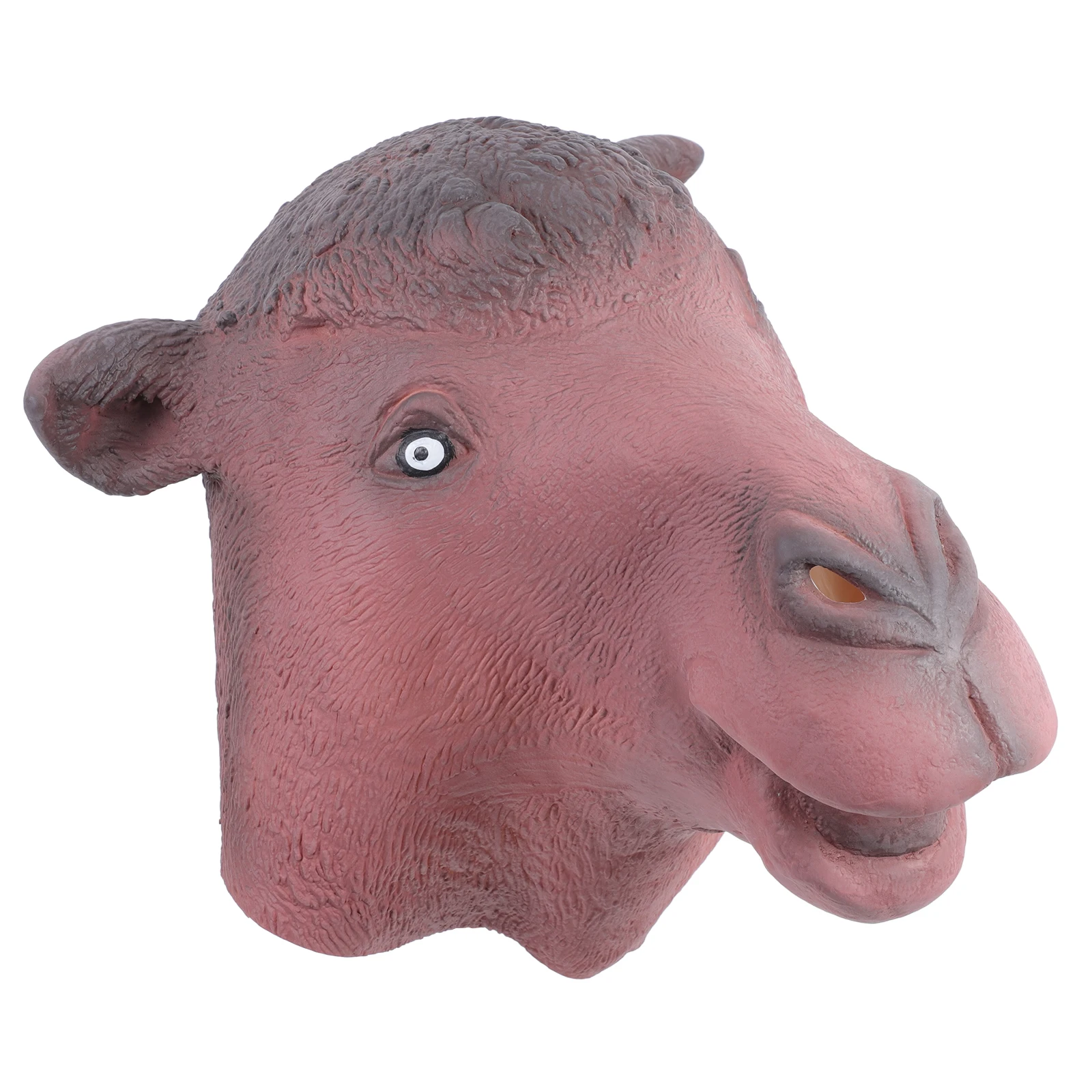 

1pc Head Cover Brown Animal Adorable Costume Accessory for Masquerade Party Cosplay Scary Halloween Masks Adults Toy