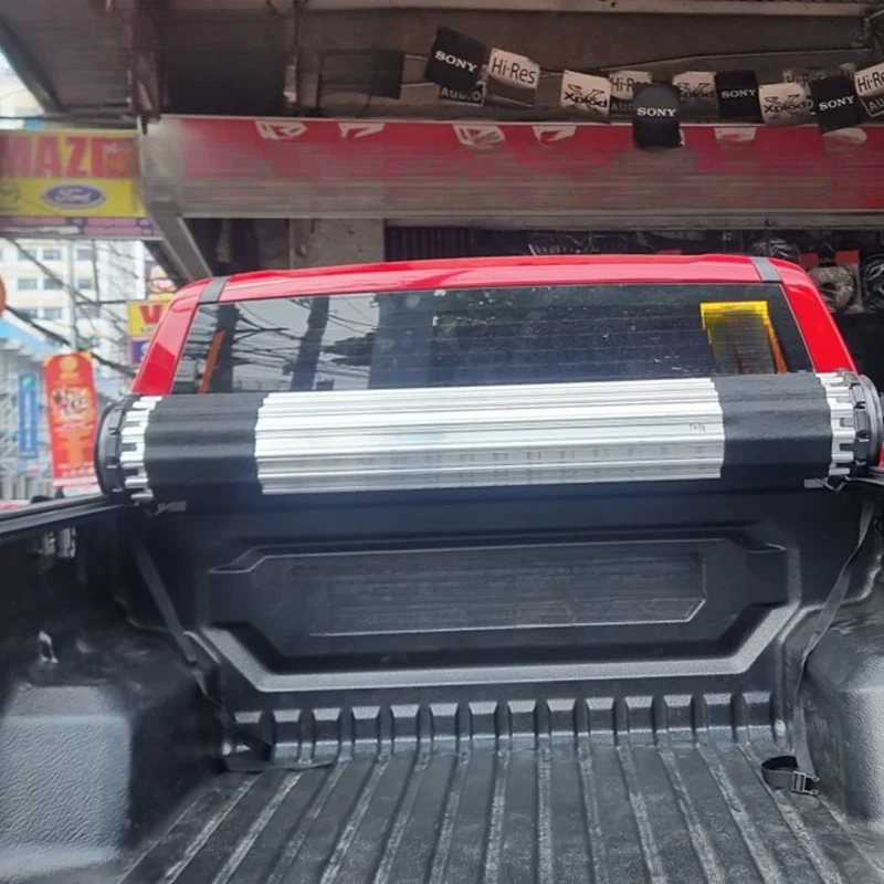 Prime Manual Hard Roll Up Roller Shutter Tonneau Cover for Pickup Truck 2025 Waterproof Cargo Protection