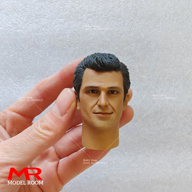 

1/6 Mel Gibson Head Sculpt PVC Male Soldier Head Carving Model Fit 12'' Action Figure Body Dolls