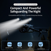 For DJI Mavic3 Enterprise 3T/3E Drone Spotlight 40W Power 3000lm Search Rescue Searchlight with Colorful Strobe Night Navigation