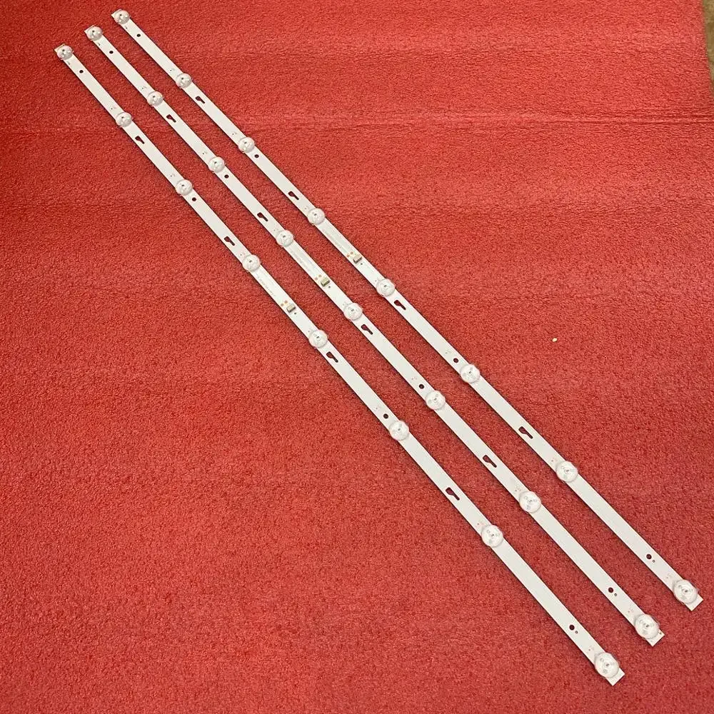 LED Strip for Tecnomaster TM43S 43MA TL43JTX332M08A0 PLE-43S07FHD TCL 43L1600C 43L2600C 43L26CMC L43E9600
