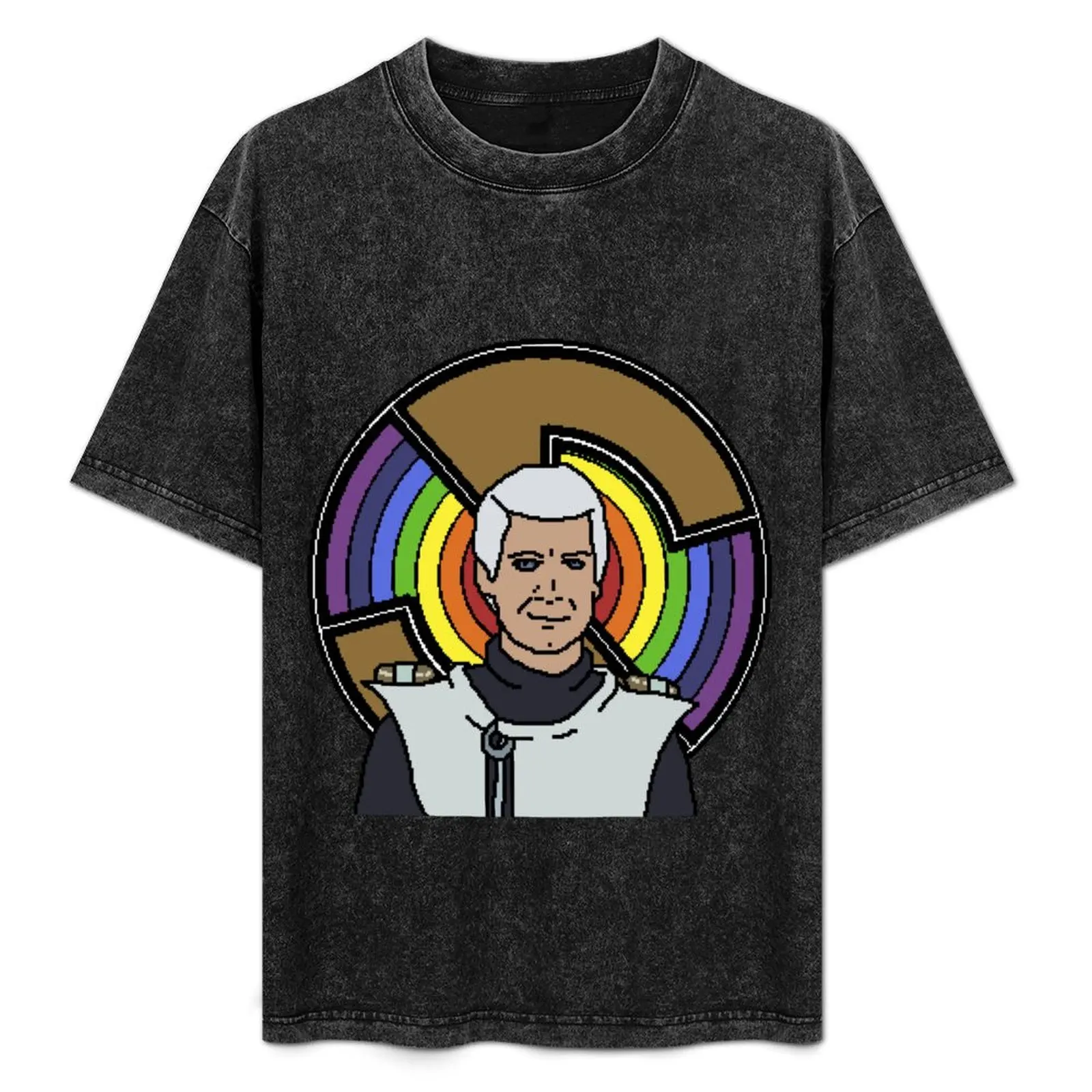

Colonel White (Captain Scarlet and the Mysterons) T-Shirt man t shirt anime figures graphic tee shirt Men's clothing