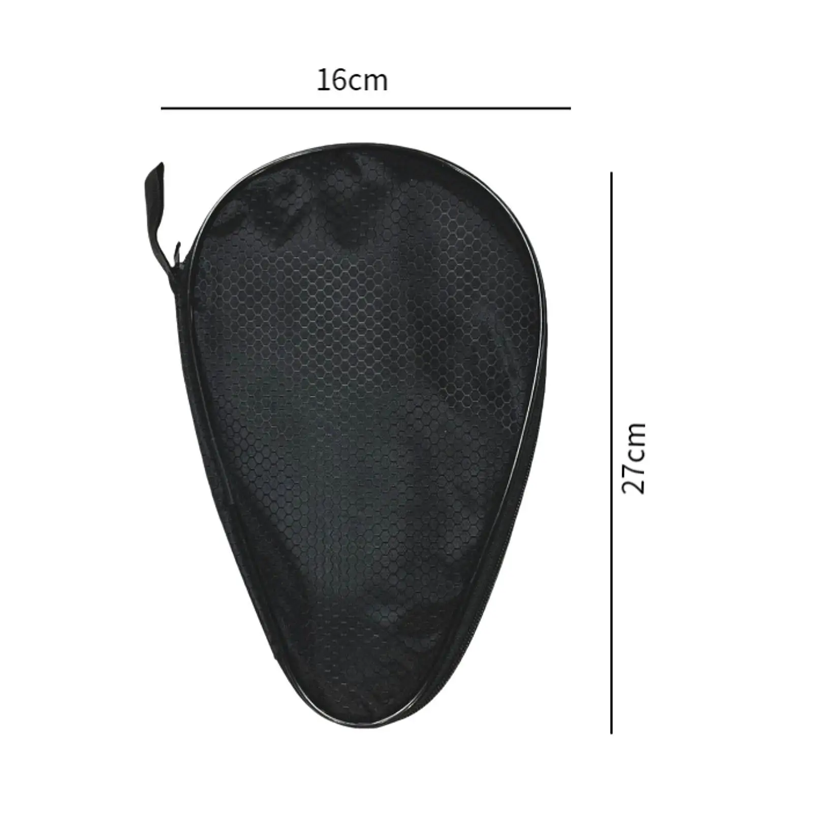 Table Tennis Racket Cover Waterproof Carrying Bag Multifunction Outdoor Sports Lightweight Oxford Cloth Pickleball Racket Cover