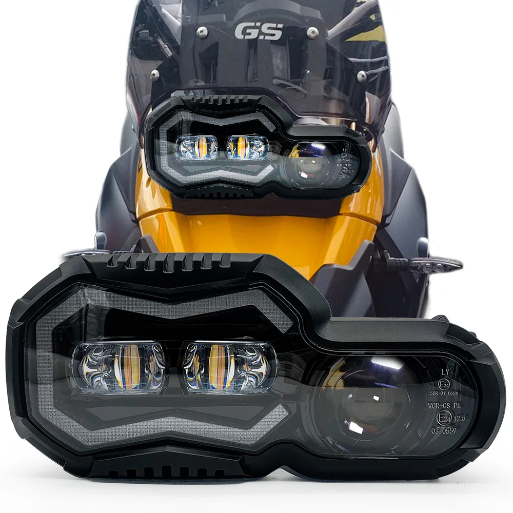 ¡Nuevo! Faros LED para Motocicleta, Proyectores para F650GS F700GS F800GS ADV Adventure F800R, Conjunto de Luces para Moto