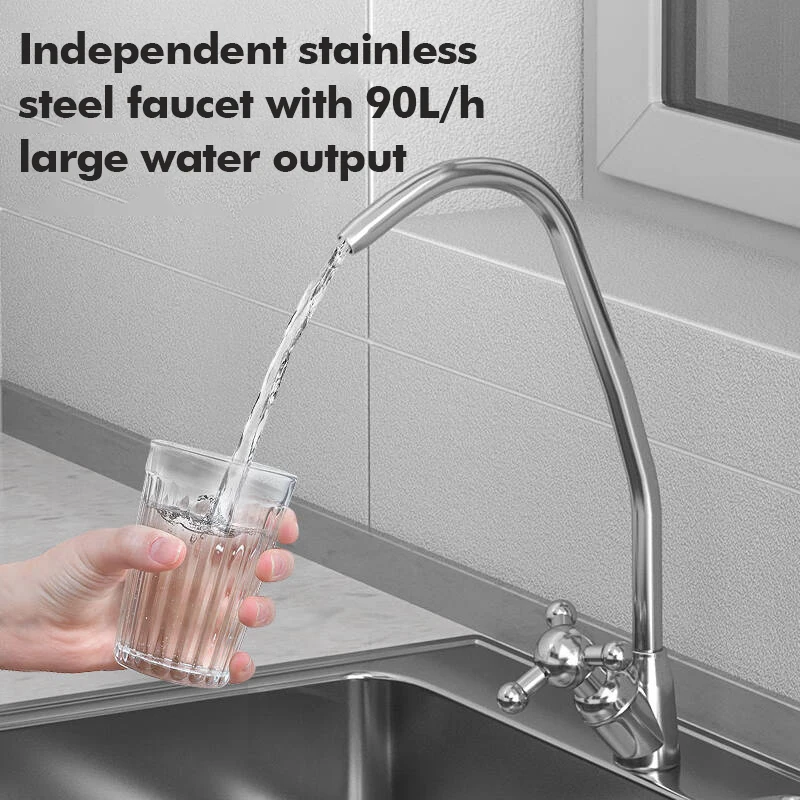 가정용 5 단계 정수 필터 정수기, 직접 마시는 주방 수돗물 여과 시스템, 가정용 수처리 필터