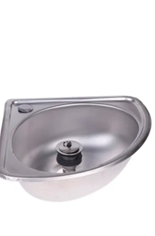 

RV Kitchen Sink Stainless Bathroom Basins Camper Vegetable Corner Motorhome Bar Steel Small Single Bowl Drop Tub