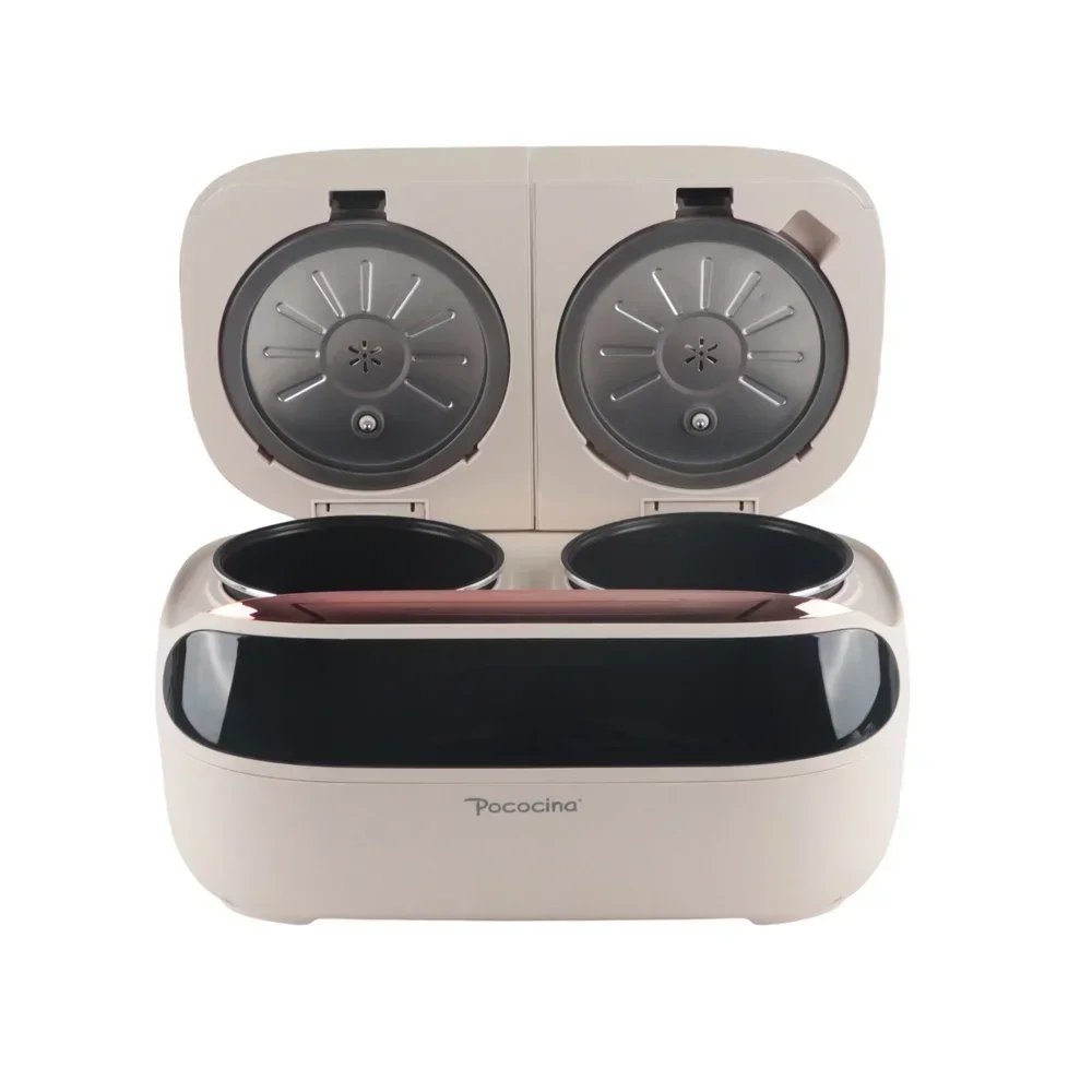 

MeiShengFa OEM 800 Вт 2 л + 2 л двойные кастрюли многофункциональная плита электрическая рисоварка