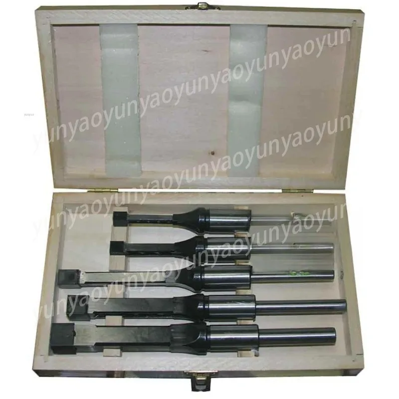 5 Sets Square Hole Drill Lengthened Drill for DIY Carpentry Furniture Making