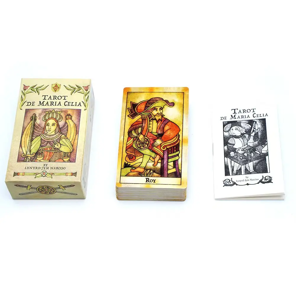 Española Baraja de Tarot De Maria Celia Incluidas Cartas Herramienta De Adivinación Guía Espiritual lectura Family Party Game