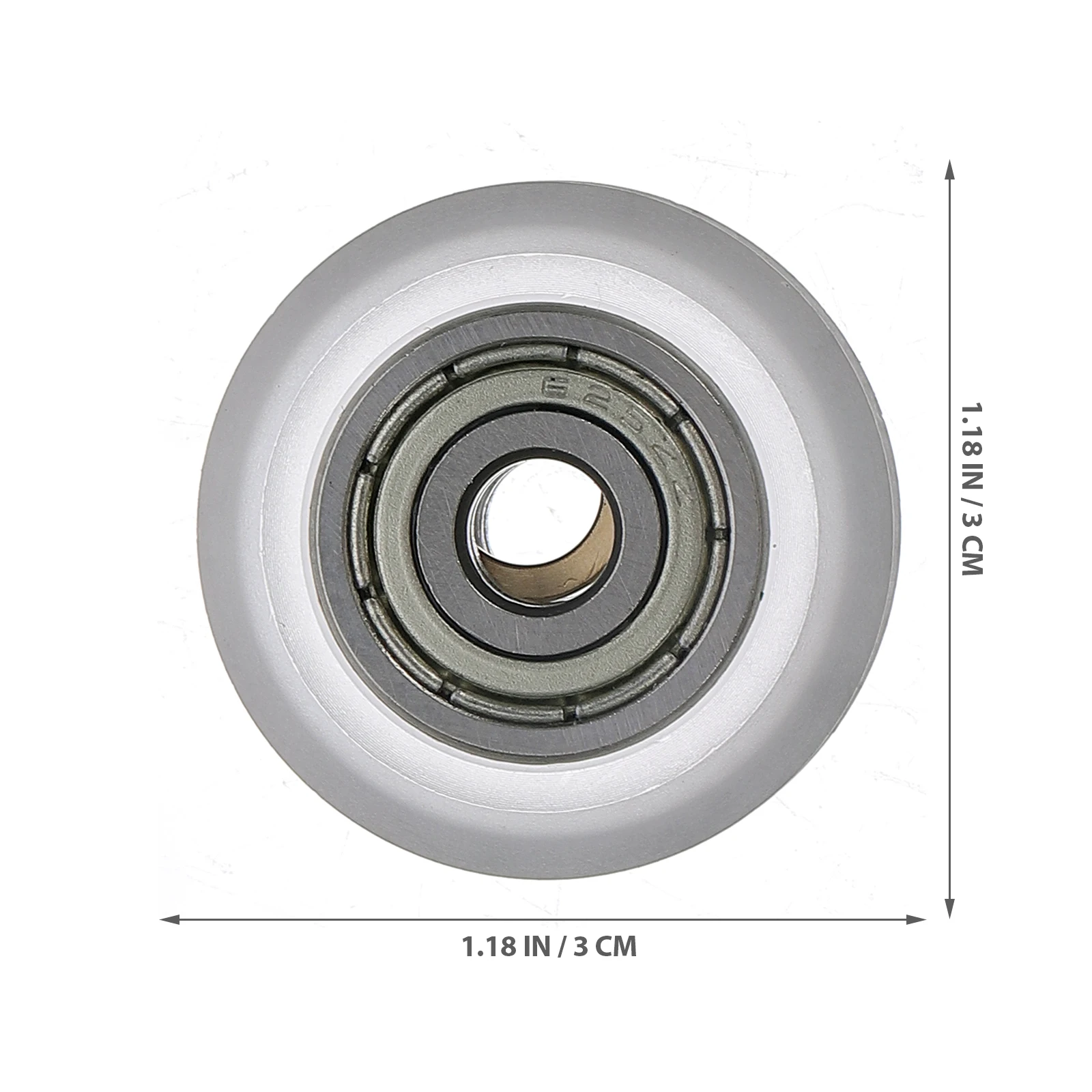 

3pcs 3D Printer V Wheel Accessories Plastic Pulley Bearings U Groove Ball Roller Smooth Operation Rust Wear Resistant