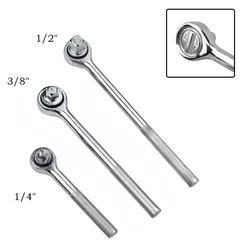 1/4 3/8 1/2 High Torque Ratchets Wrench Socket Quick Release Square Head Spanner// Socket Quick Release Square Head Spanner//