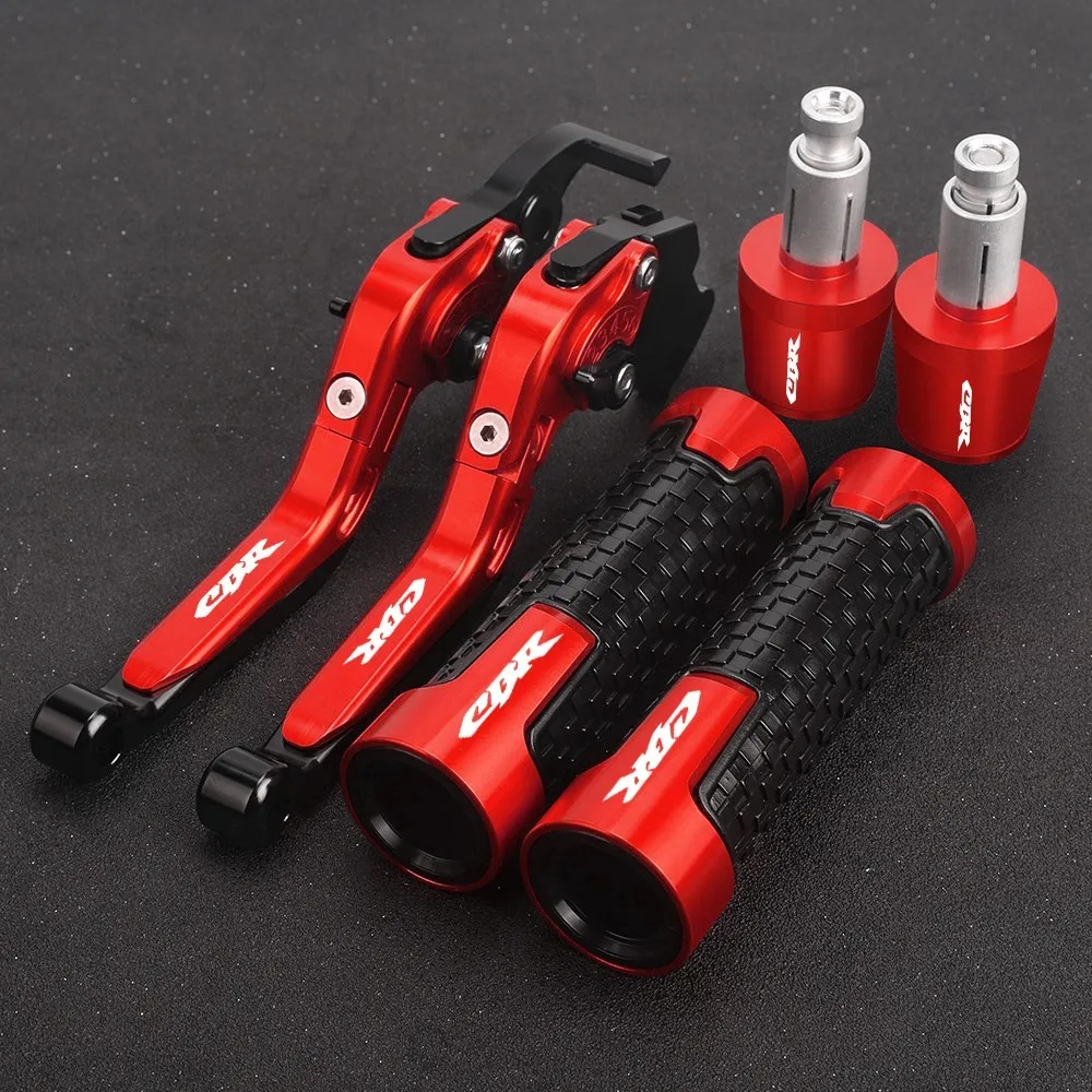 

For Honda CBR 125R 150R 250R 250RR 300R 500R CBR125R CBR250R CBR500R Brake Clutch Levers 22MM Handlebar Hand Grips ends knobs