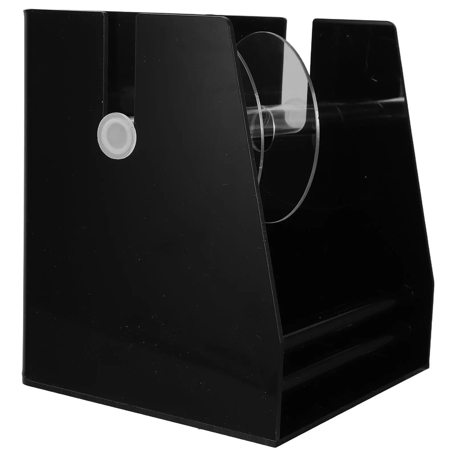 Holder Card Display Office Halloween Christmas New Year Label Roll Holder Acrylic Label Holder Label Roll Dispenser Triple