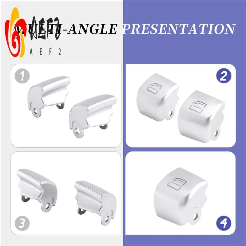 

AEF2-Car Master Seat Window Control Switch Repair Button Caps For Mercedes Benz C-Class W205 Chassis GLC Full Series W253 2015