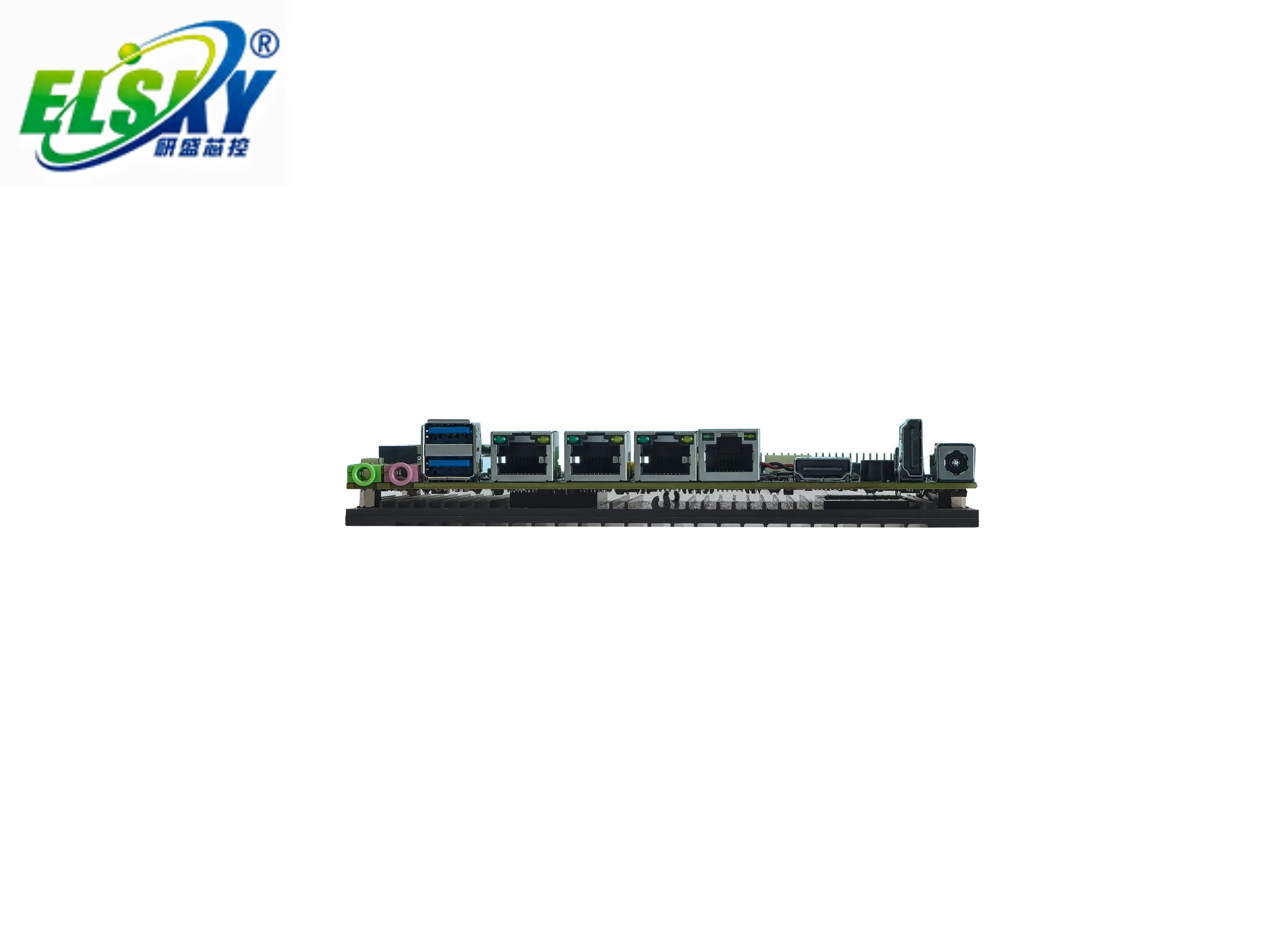 New ELSKY 4-inch Motherboard N100SE  Alder Lake-N Series DDR4 MAX 16G with Wi-Fi M.2 Integrated Graphics