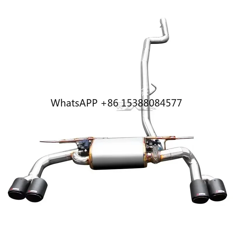 

304 Stainless Steel Catback Exhaust System for 420i 425i 430i 435i 440i 220i 228i 230i 235i 225i Valvetronic Exhaust Muffler