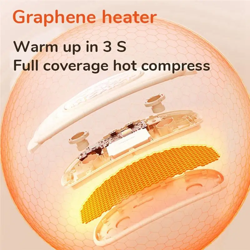 

HITL для облегчения менструального периода, поясничный согревающий пояс, перезаряжаемый, 6 видов массажного электрического пояса