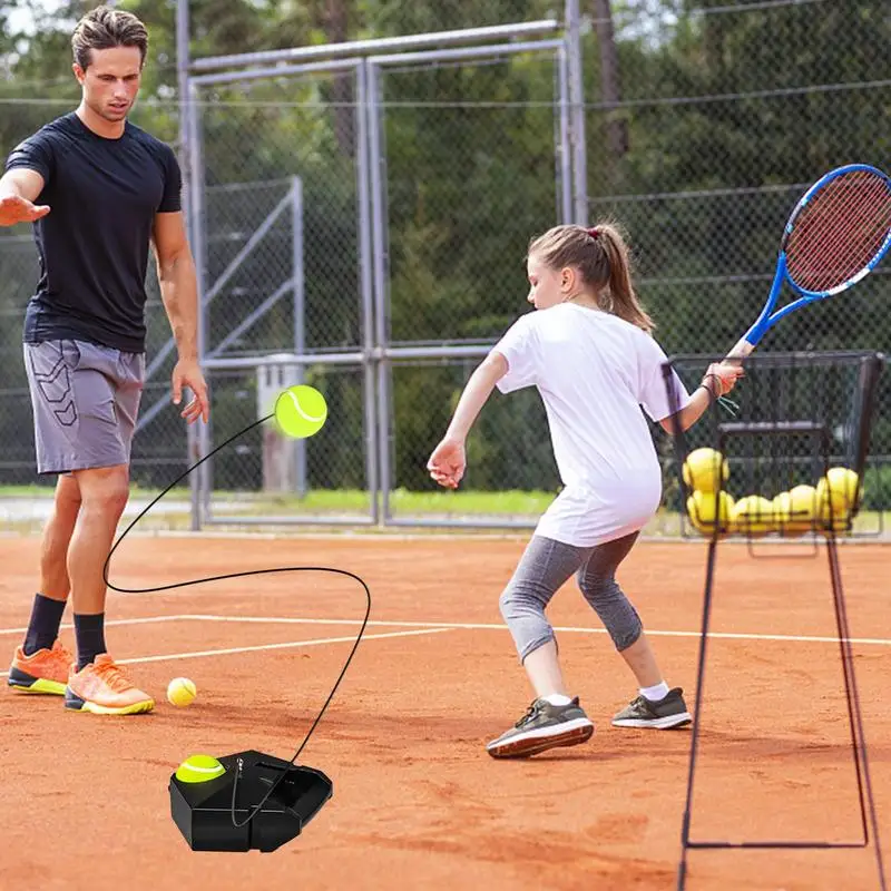 Tennis Ball Practice Rebounder attrezzatura per la pratica del Tennis Rebounder Kit strumento di allenamento multifunzionale esercizio pallina da Tennis sport