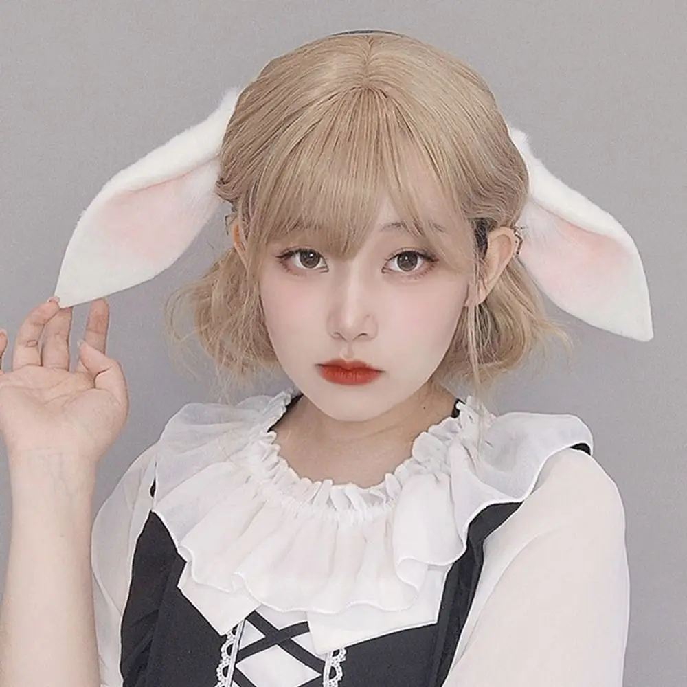 

Kawaii кроличьи уши с заниженными ушками повязка на голову с кроличьими ушками милый косплей кролик для девочек Рождественская повязка на голову реквизит для фотосессии косплей обруч для волос косплей