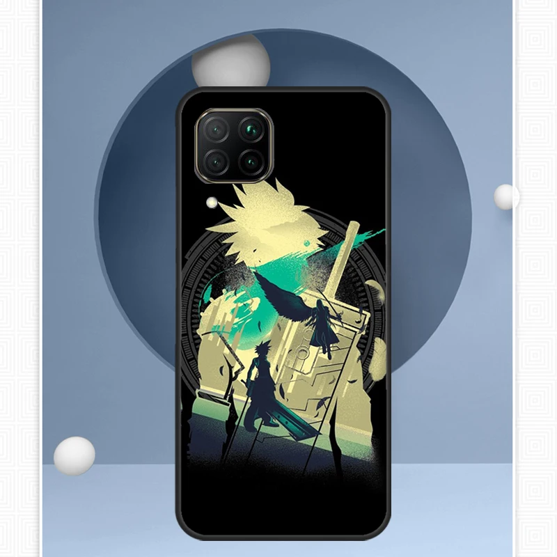 Final Fantasy VII For Huawei Nova Y91 Y60 Y70 Y72 Y90 Y61 12s 12i 11i 8i 10 9 SE P20 P40 Lite P30 P60 Pro Case