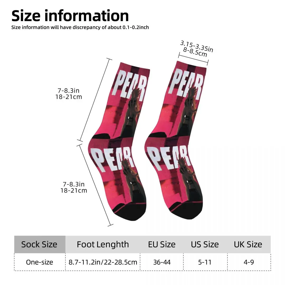 Pearls Jams Socks Retro Stockings Men Comfortable Outdoor Socks Winter Design Non Slip Socks