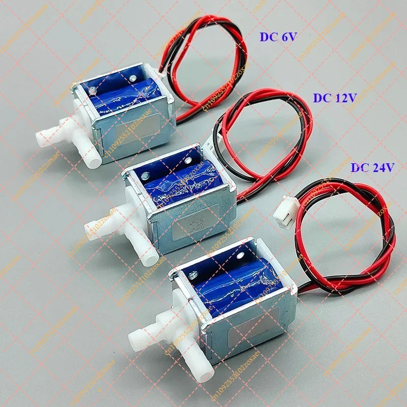 DC 6V 12V 24V Mini Electric Solenoid Valve N/C Micro Water Flow Control for Garden Irrigation Plant Watering System