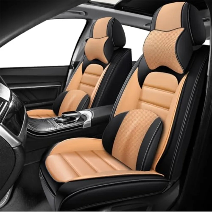 

Универсальные чехлы на автомобильные сиденья для Infiniti Q50 Hybrid 20142018, удобные и противоскользящие чехлы на сиденья, водонепроницаемая кожаная защита сидений