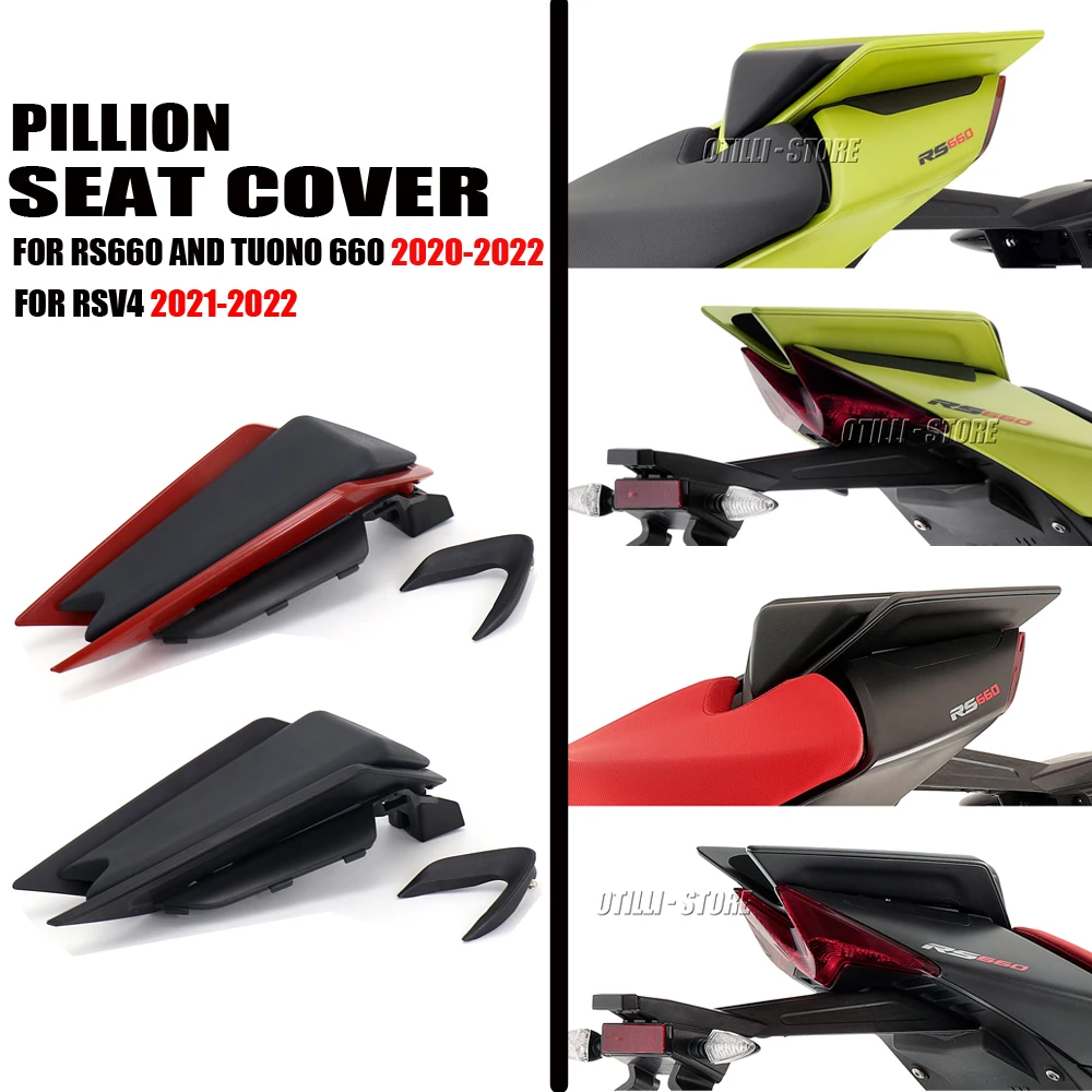 

NEW For Aprilia RS660 RS 660 Tuono 660 2020 2021 2022 RSV4 RSV 4 Motorcycle Accessories Rear Passenger Pillion Seat Cowl Fairing