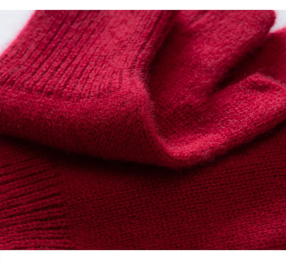 High Quality 100% Pure Cashmere Half Finger Gloves Women Soft Warm With Fourchettes Knitted Gloves For Driving Outdoor Sports