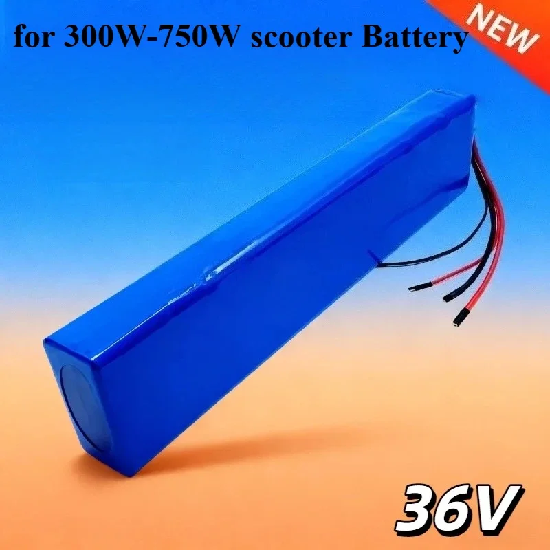 36V 10S4P 10Ah Large Capacity Battery Pack – Lightweight Durable with Built-in Protection for 300W-750W Scooter Energy Accessory