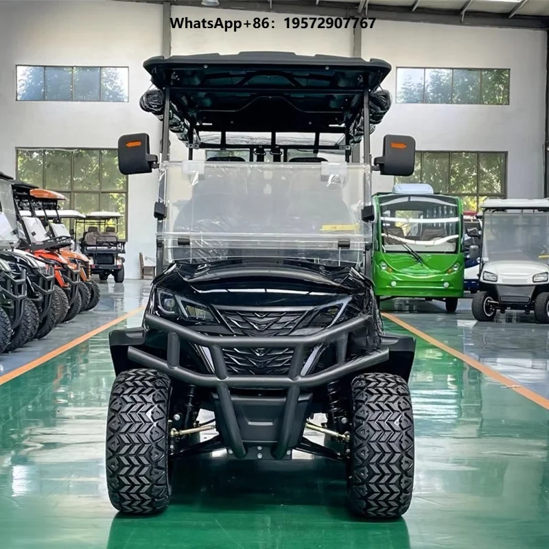 Factory Wholesale 6-Seater Golf Cart Electric Golf Buggy for Sightseeing