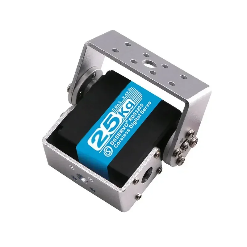 Servo numérique sans noyau 25KG 6V, couple élevé 180/270 degrés, moteur à engrenages métalliques étanche pour bricolage, voiture Robot RC, jouets