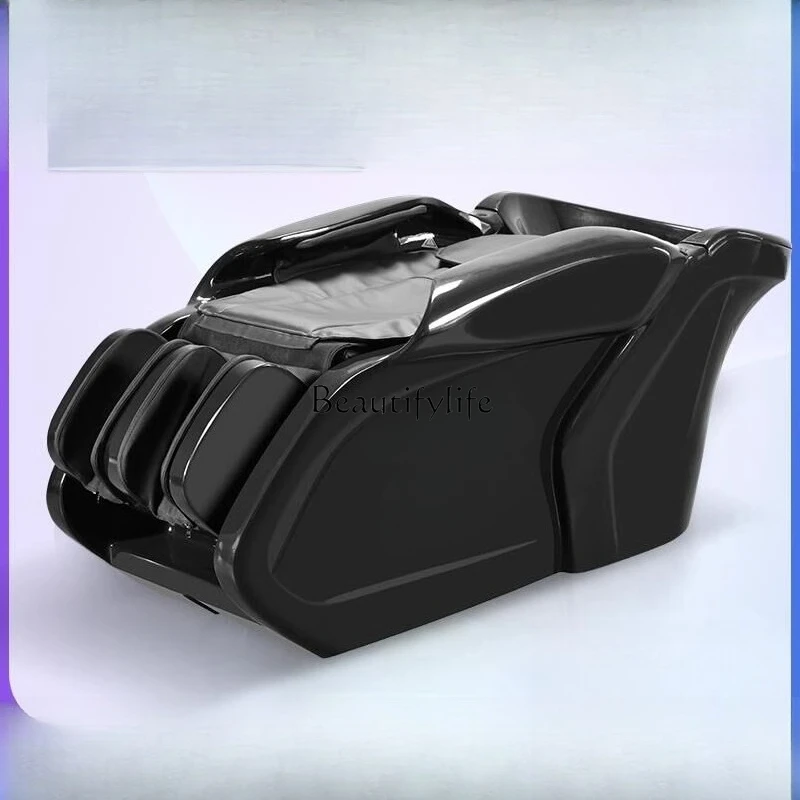 Electric massage shampoo bed, automatic intelligent multi-function flushing bed