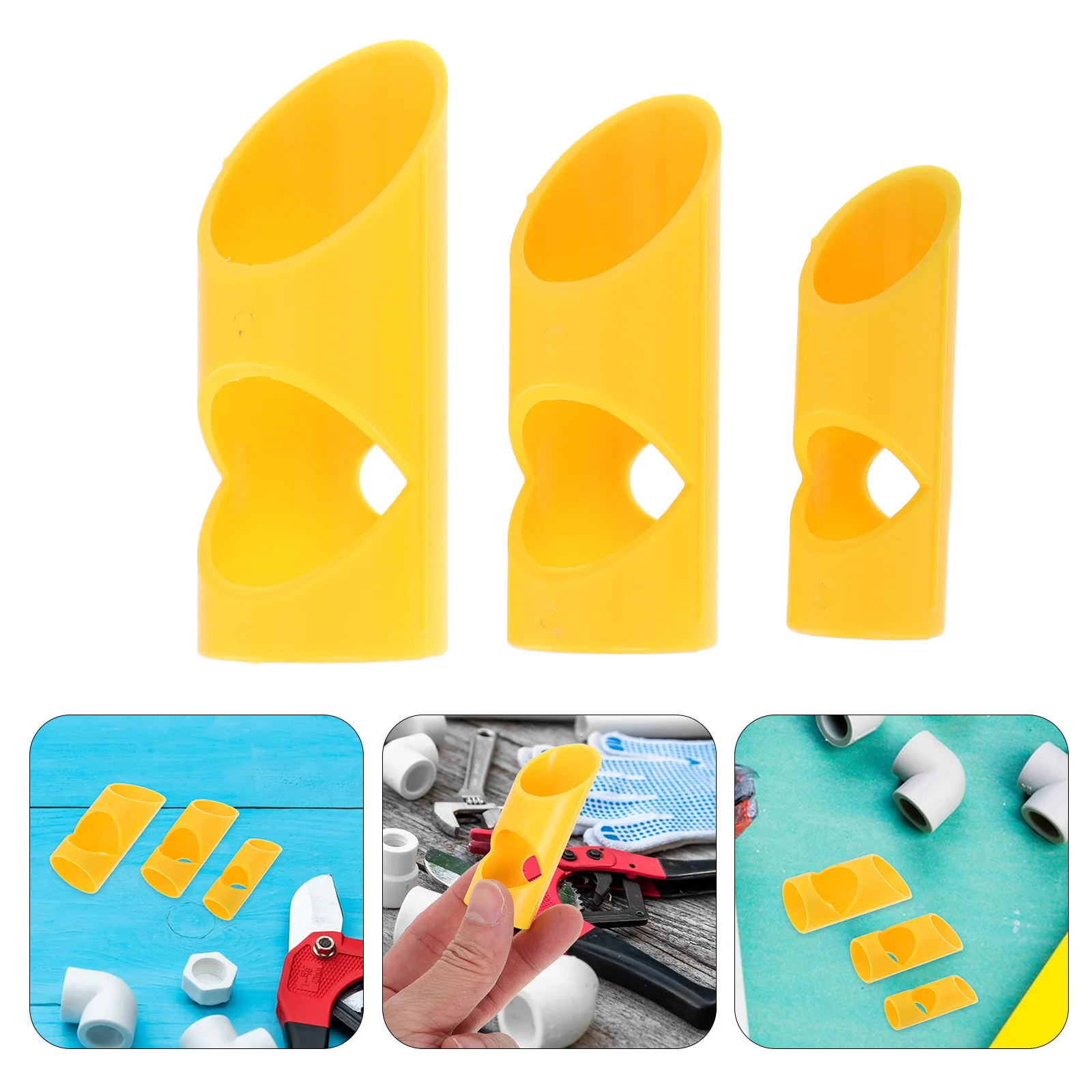 3PCS Foam Pipe Insulation Cutting Foam Pipe Insulation Cutting Tool Foam Pipe Tool Insulation Cutting Fixture for Pipe In