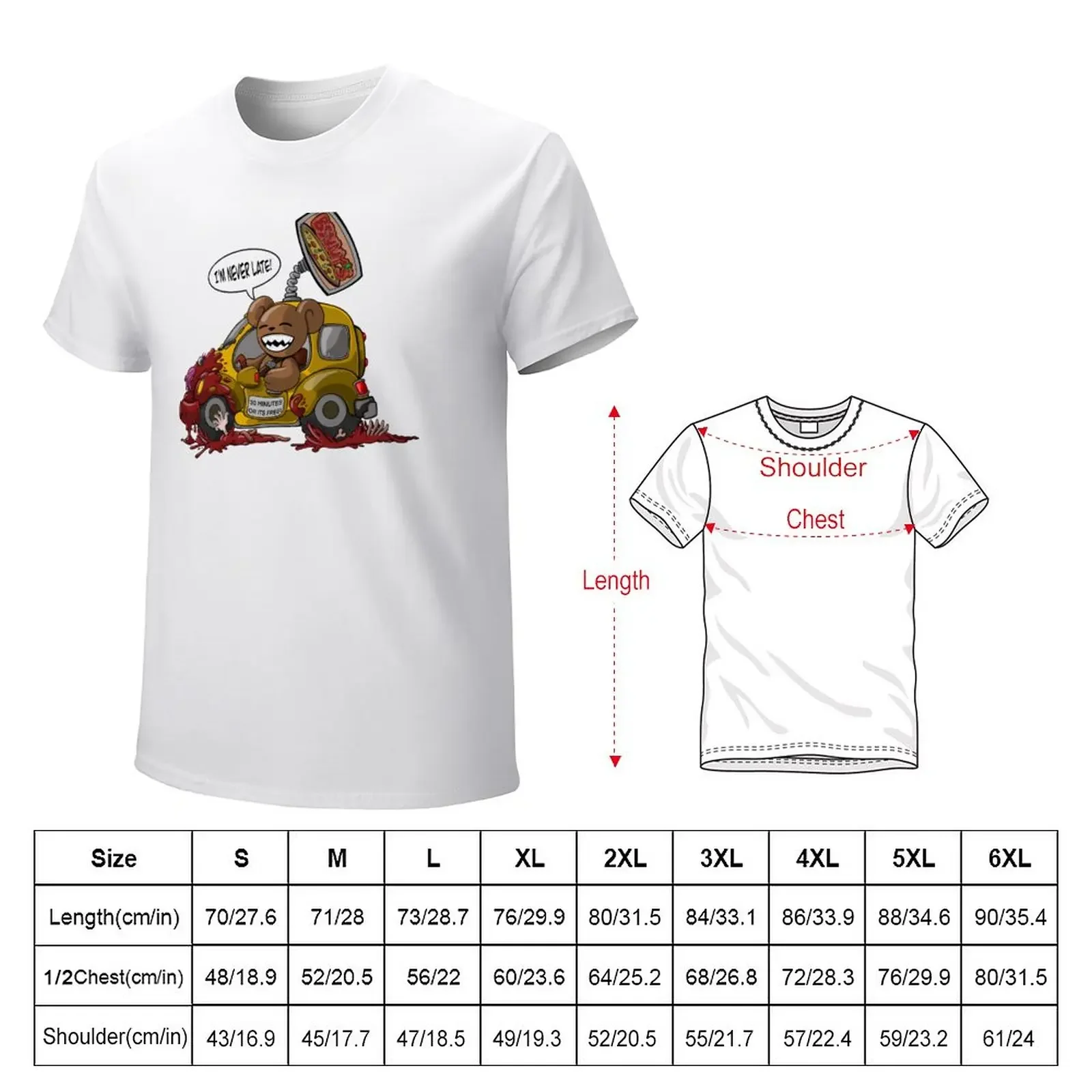 Bennys Pizza delivery T-Shirt korean fashion aesthetic clothes shirts graphic tees Short sleeve tee men