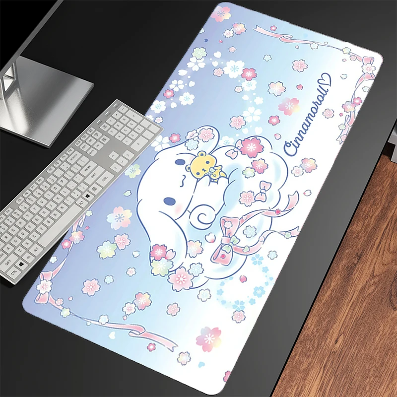 لوحة الماوس سينامورول Kawaii XXL ملحقات الألعاب ألعاب الكمبيوتر الفومبريلا حصيرة مكتبية للكمبيوتر المحمول Varmilo لوحة المفاتيح لوحة الماوس #1