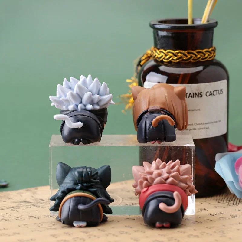 Satoru Gojo Figure Kawaii Geto Suguru Action Figurine Cute Yuji Nobara Anime Jujutsu Kaisen Statue Decoration Table Accessories
