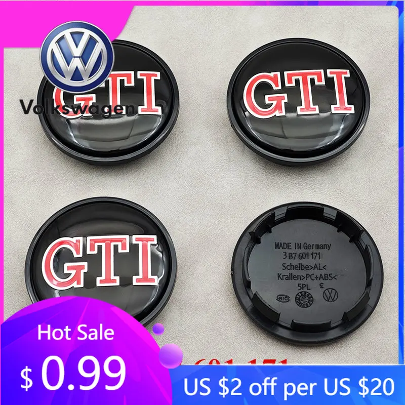 

Для VW Volkswagen Jetta MK5 Golf 4 шт. 65 мм VW GTI Центральные колпаки колес автомобиля для Volkswagen VW R GTI Golf 6 Passat CC Magotan Touran