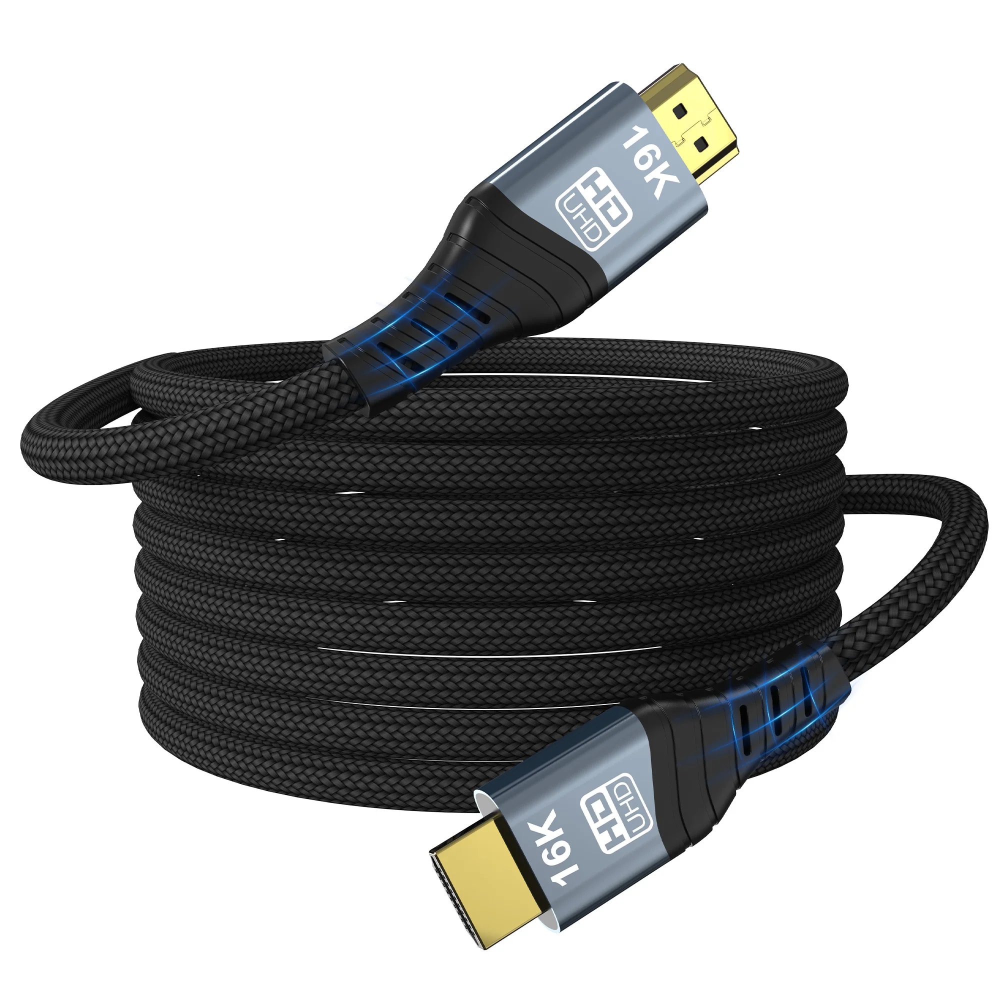 

16K HDMI 2.2 Cable Real UHD HDR 96Gbps 16K@60Hz 8k @240hz 4K@480Hz Support HDCP 3D HDMI Cable for PS4 SetTop Box HDTVs Projector