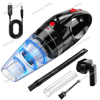 Aspirateur à main sans fil à forte aspiration, pour maison et voiture, Mini Rechargeable avec filtre HEPA LED