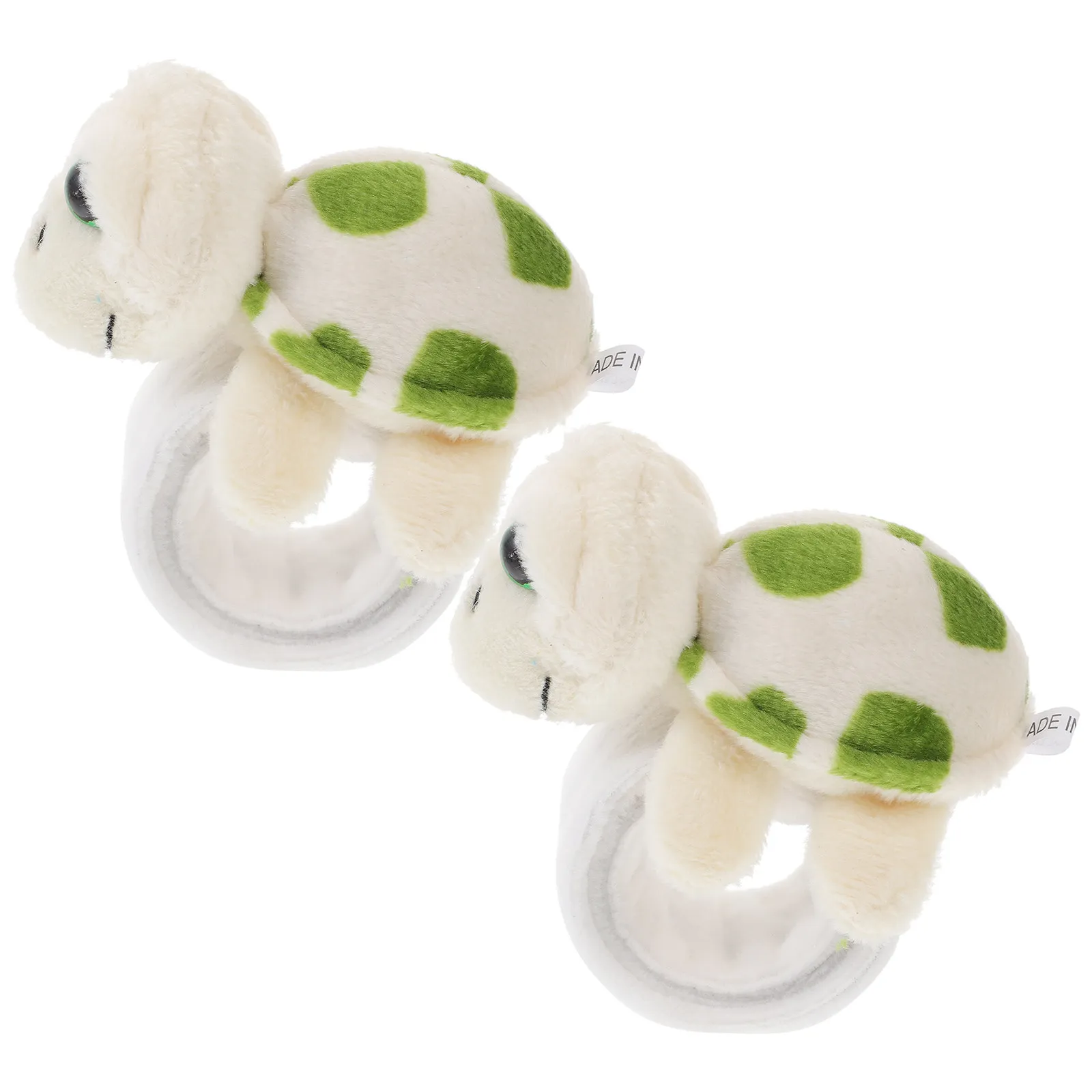 

Набор из 2 мягких браслетов-шлепанцев в виде животных: черепахи, мультяшные персонажи, тематические браслеты для вечеринок