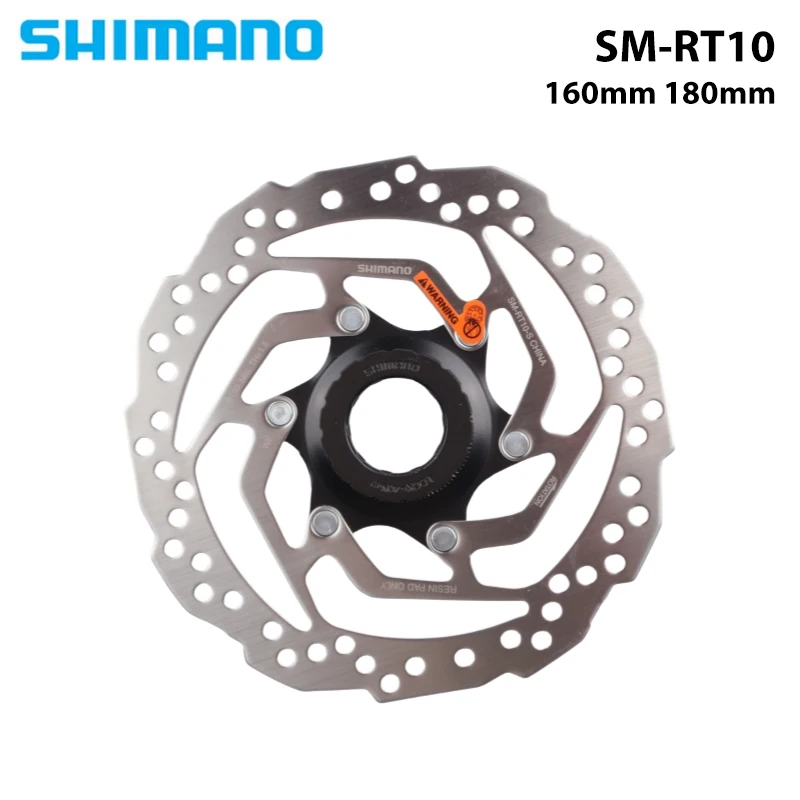 SHIMANO Disc Brake Rotor SM RT10 160mm 180mm Center Lock Suit For Mountain Bike  Orignial Parts