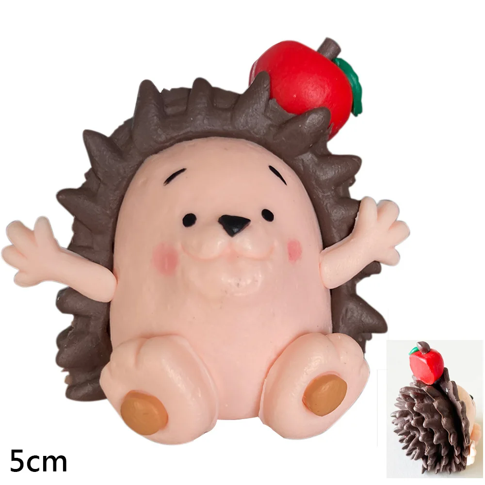 Wald Geburtstag Dekorationen Schaukel Fuchs Thema Party Supplies Igel Eichhörnchen Affe Kuchen Topper Tiere Cupcake Topper Dekor – Detail 3