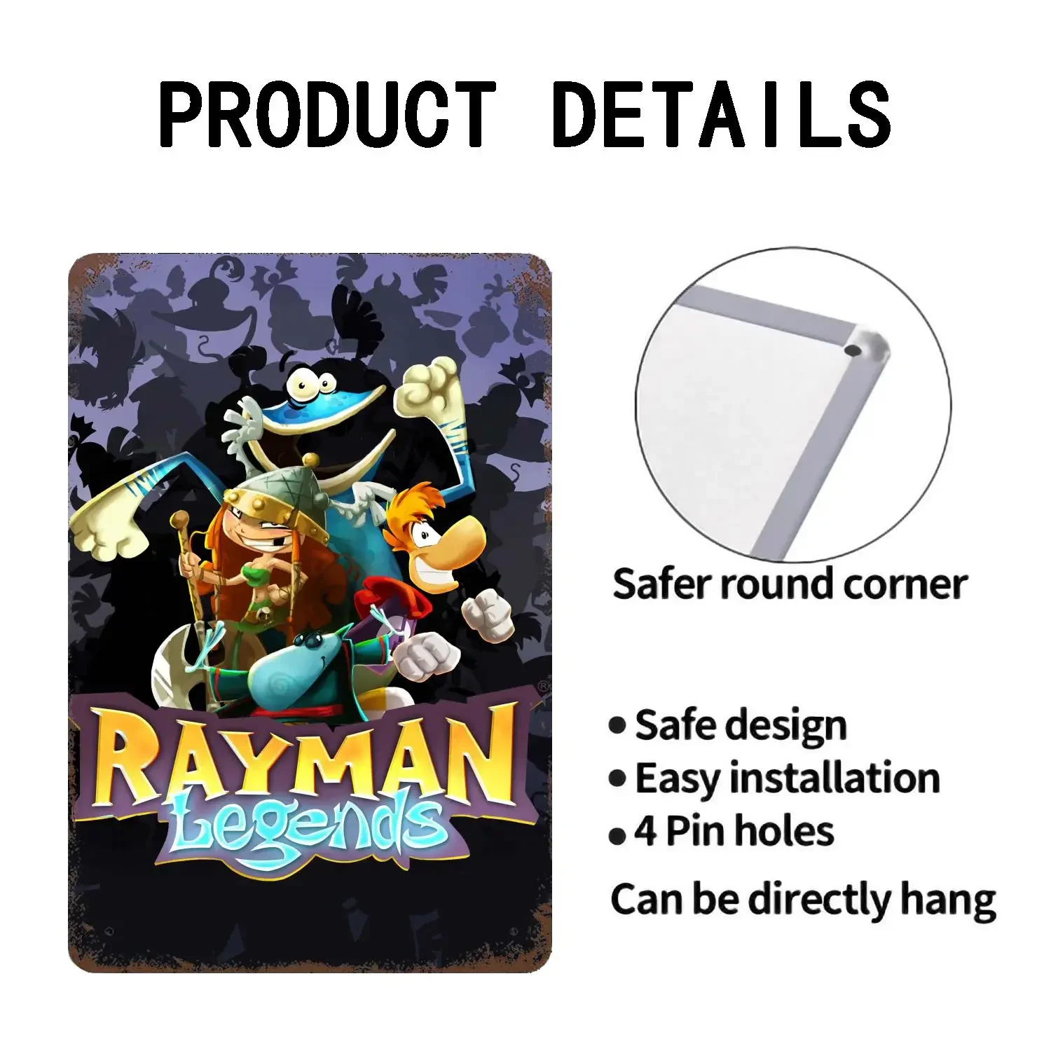 لوحة زخرفة معدنية ، ملصق حائط قصدير ، الأساطير ريمان ، الإصدار النهائي ، النمط العتيق ، للحانة ، البار ، الكهف ، النادي #4