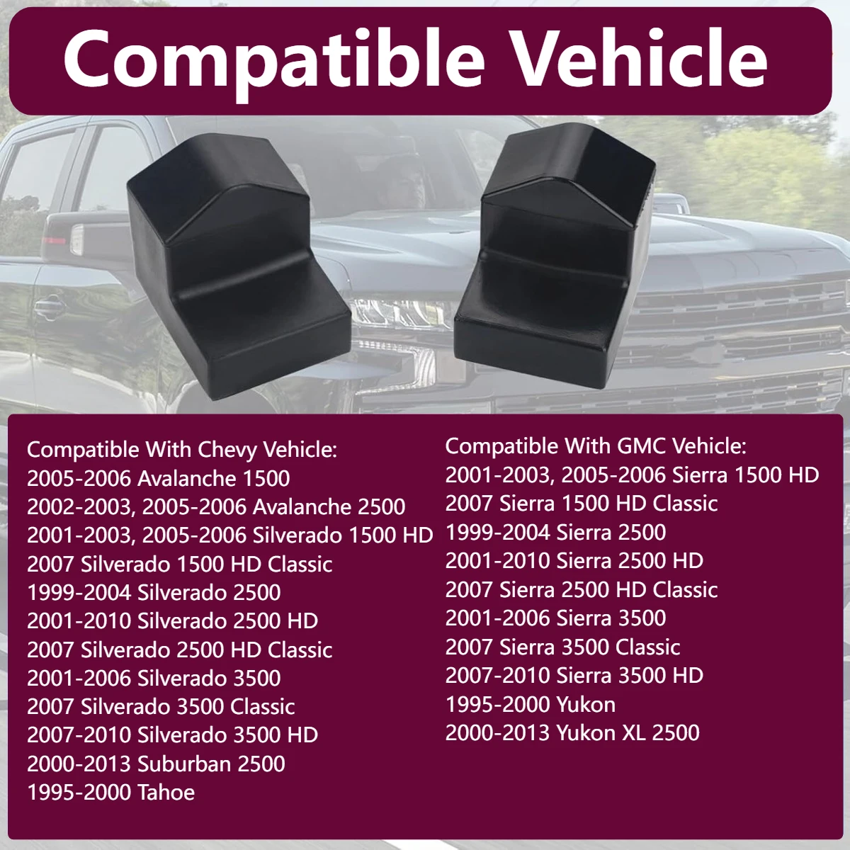 2 قطعة مصد ذراع التحكم السفلي للتعليق لجي إم سي سييرا تشيفي سيلفرادو K201426